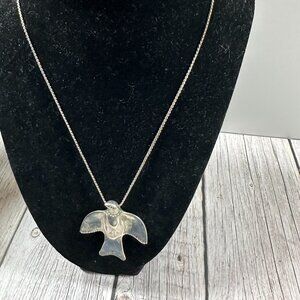 Sterling Silver Bird Necklace